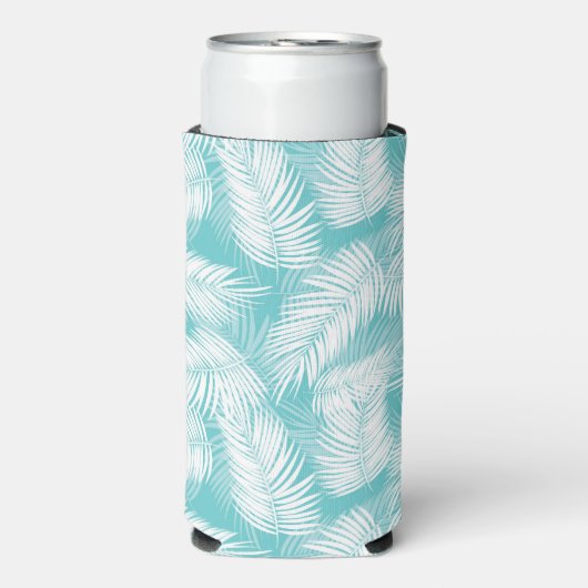 Tropische Palmen Selters Dosenkühler (Seltzer Vorderseite)