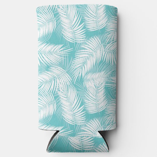 Tropische Palmen Selters Dosenkühler (Vorderseite)