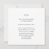 Tropische Palmen verändern das Datum der Hochzeitv (Rückseite)