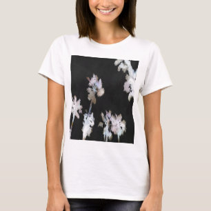Tropische Palmen Wasserfarbe Silhou T-Shirt