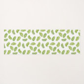 Tropische Palmen Yogamatte (Rückseite (Horizontal))