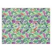 Tropische Palmfronten überall auf dem Tablettentis Tischdecke (Vorderseite (Horizontal))