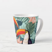 Tropische Papagei-Tasse Milchtasse (Rechte Ecke)