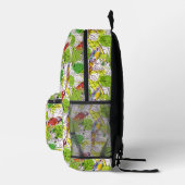 Tropische Papageien Bedruckter Rucksack (Rechts)