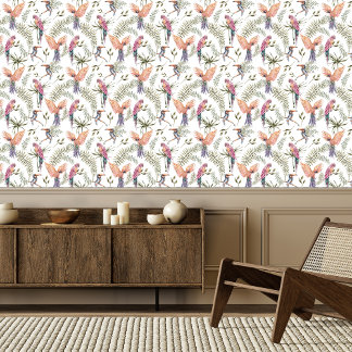 Tropische Papageien berühren Vögel exotische Wasse Tapete