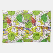 Tropische Papageien Handtuch (Horizontal)