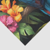 Tropische Papageien Seidenpapier (Detail)