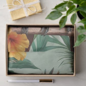 Tropische Papageien Seidenpapier (Geschenk)