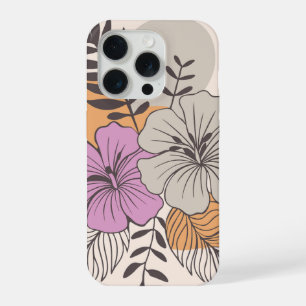 Tropische Paradies Botanische Kunst, Boho-Wandkuns iPhone 15 Pro Hülle