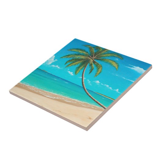 Tropische Paradies-Fliese Fliese (Seite)