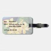 Tropische Paradies-Hibiskus-Gepäck-Umbauten Gepäckanhänger (Rückseite horizontal)