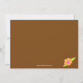 Tropische Party Einladung (Rückseite)