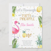 Tropische Party-Karte "One in a Melon" Einladung (Vorderseite)