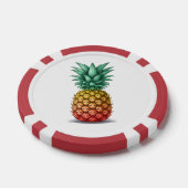 Tropische Party mit Ananas Pokerchips (Einzeln)