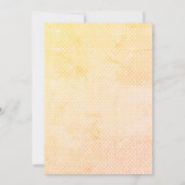 Tropische Party-Zeit für kleine Affen Einladung (Rückseite)