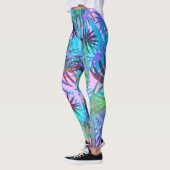 Tropische Pastell-Leggings Leggings (Links)