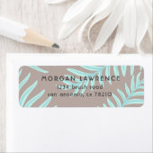 Tropische Pastelle | Rücksendeadresse (Insitu)