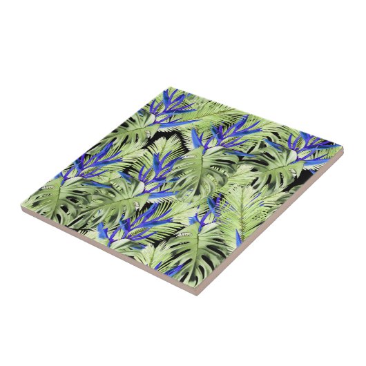 Tropische Pflanze 2. Fliese (Seite)