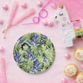 Tropische Pflanze 2 Pappteller (Party)