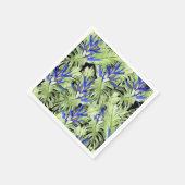 Tropische Pflanze 2. Serviette (Ecke)