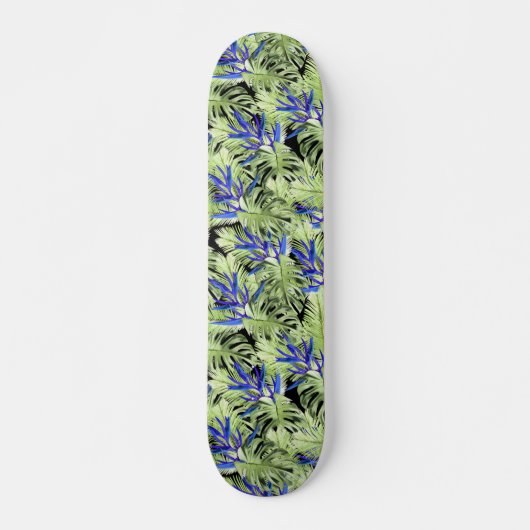 Tropische Pflanze 2 Skateboard (Vorne)