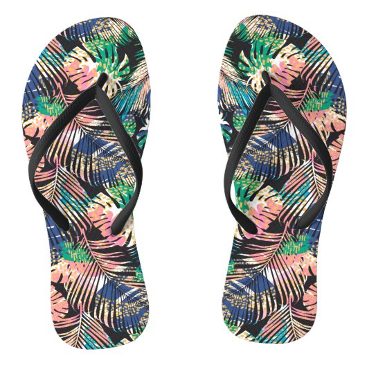 Tropische Pflanze Badesandalen (Fußbett)