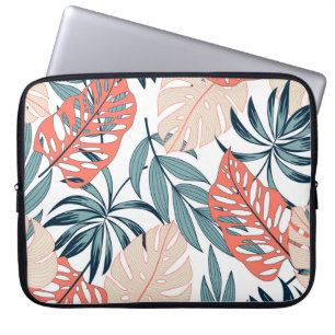 Tropische Pflanze Blätter Mode Print Laptopschutzhülle