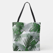 Tropische Pflanze, botanische Printgeschäfte / Str Tasche (Rückseite)