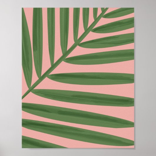 Tropische Pflanze Poster (Vorne)