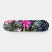 Tropische Pflanze Skateboard (Horizontal)