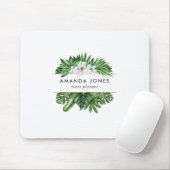 Tropische Pflanzen Mousepad (Mit Mouse)
