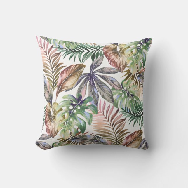 Tropische Pillow Tropical Wohngestaltung Kissen (Vorderseite)