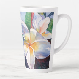 Tropische Plumeria-Blume Milchtasse