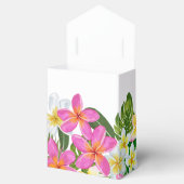Tropische Plumeria Temple Tree Gastgeschenk Hochze Geschenkschachtel (Geöffnet)