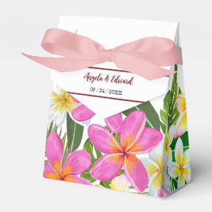 Tropische Plumeria Temple Tree Gastgeschenk Hochze Geschenkschachtel