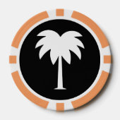 Tropische Poker Chips für Getränke und mehr (Vorderseite)