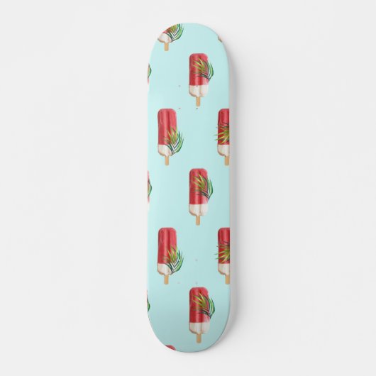 Tropische Popsikel Skateboard (Vorne)