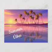 Tropische Postkarte (Vorderseite)