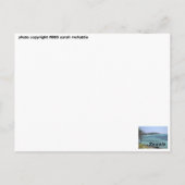 Tropische Postkarte (Rückseite)