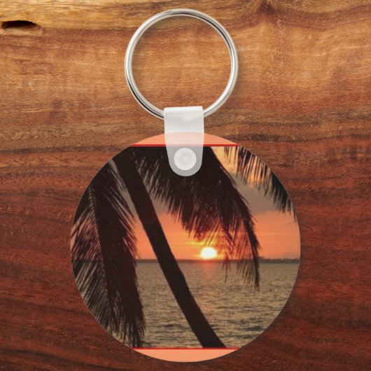 Tropische Pracht - Schlüsselanhänger (Vorderseite)