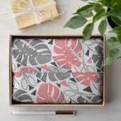 Tropische Print Monstera Leaves Seidenpapier (Geschenk)