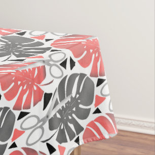 Tropische Print Monstera Leaves Tischdecke