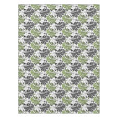 Tropische Print Monstera Leaves Tischdecke (Vorderseite)
