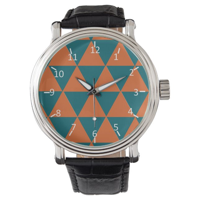 Tropische Pyramiden Armbanduhr (Vorderseite)