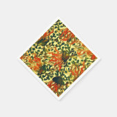 Tropische Quallen Unterwasser Meer Kunst Serviette (Ecke)