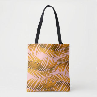 Tropische realistische Blätter Muster Trendy Fashi Tasche