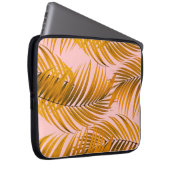 Tropische realistische Blätter Muster Trendy Mode Laptopschutzhülle (Vorne Rechts)