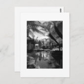 Tropische Reflektion Postkarte (Vorne/Hinten)