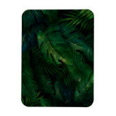 Tropische Regenwaldblätterblätterung Magnet (Vertikal)