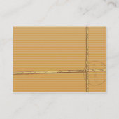 Tropische Reisebüro-Visitenkarten Visitenkarte (Rückseite)